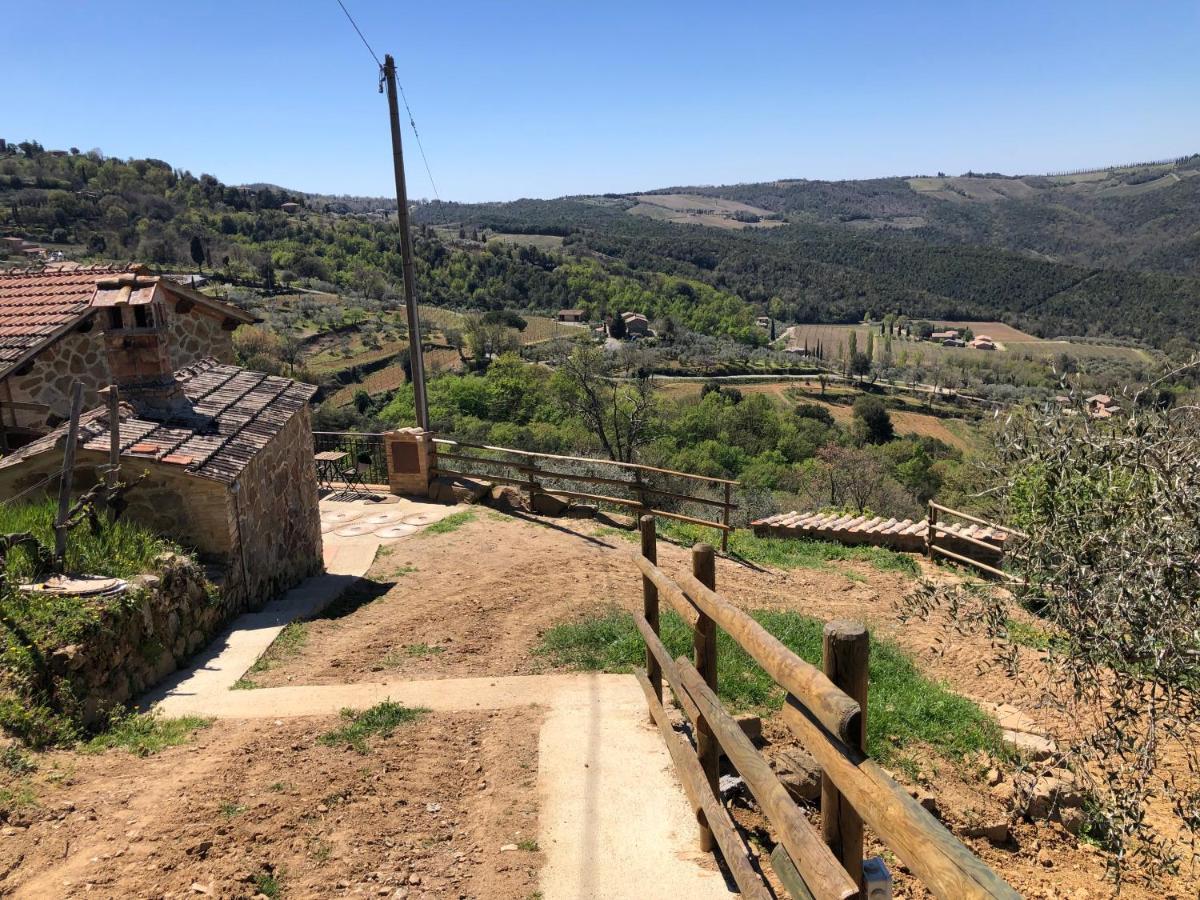 מונטלצ'ינו Podere Soccorso Casa Vigneto מראה חיצוני תמונה