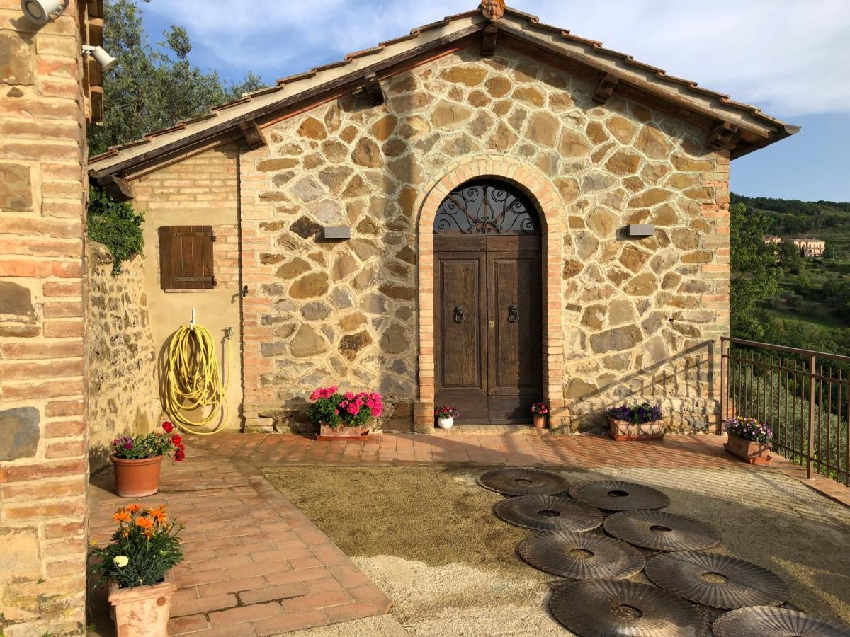 מונטלצ'ינו Podere Soccorso Casa Vigneto מראה חיצוני תמונה